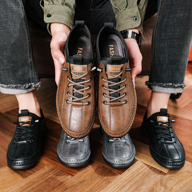 Zapatos de piel suave para hombre
